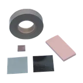 安装支架与电气元件隔离防变形导热垫片